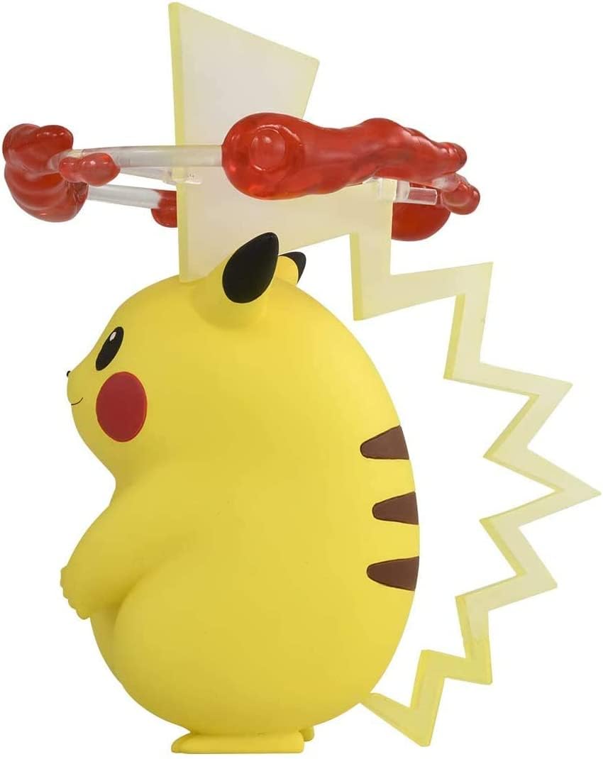 Foto 4 pulgar | Figura Pokémon Takara Tomy Moncolle Pikachu Gigantamax - Venta Internacional.