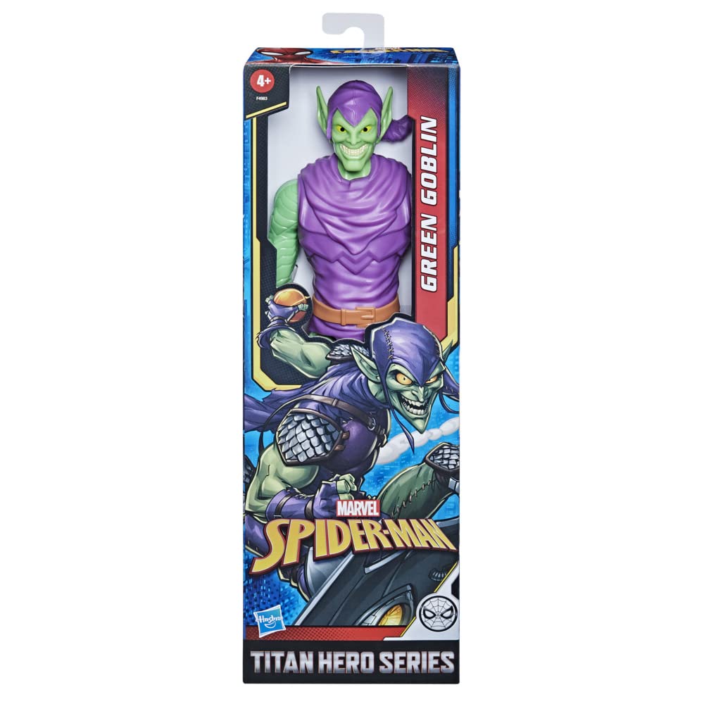 Foto 3 | Figura De Acción Marvel Titan Hero Series Green Goblin 30 Cm - Venta Internacional.