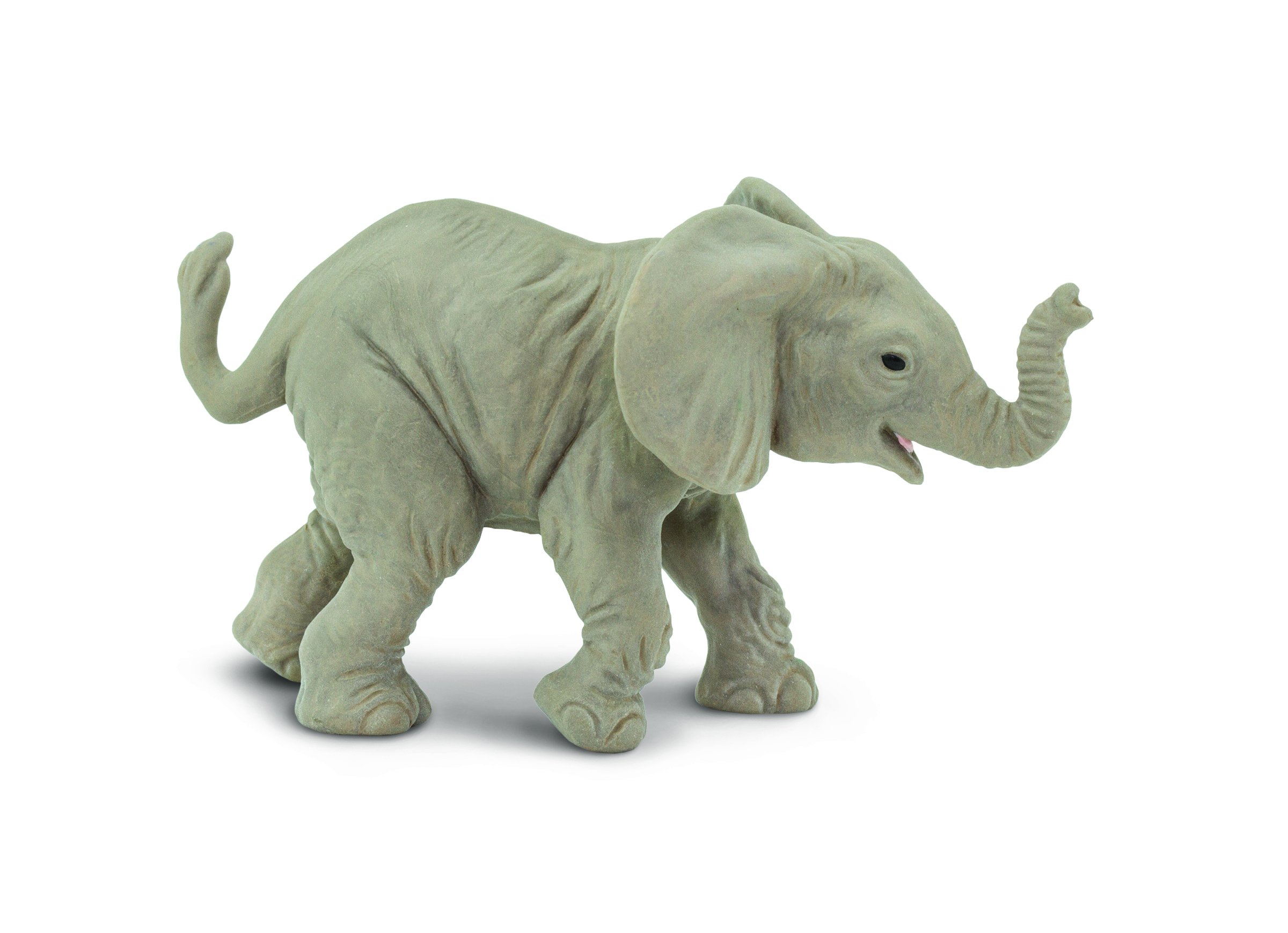 Figura De Juguete Safari Ltd., Elefante Africano, Bebé, Modelo De 8 Cm - Venta Internacional.