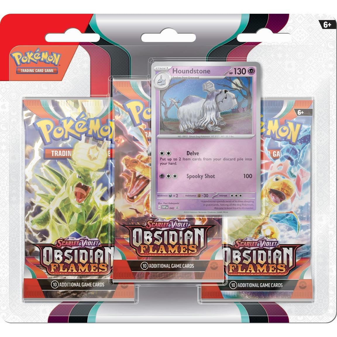 Foto 2 | Potenciador Pokémon Tcg Scarlet And Violet Obsidian Flames 3 - Venta Internacional.