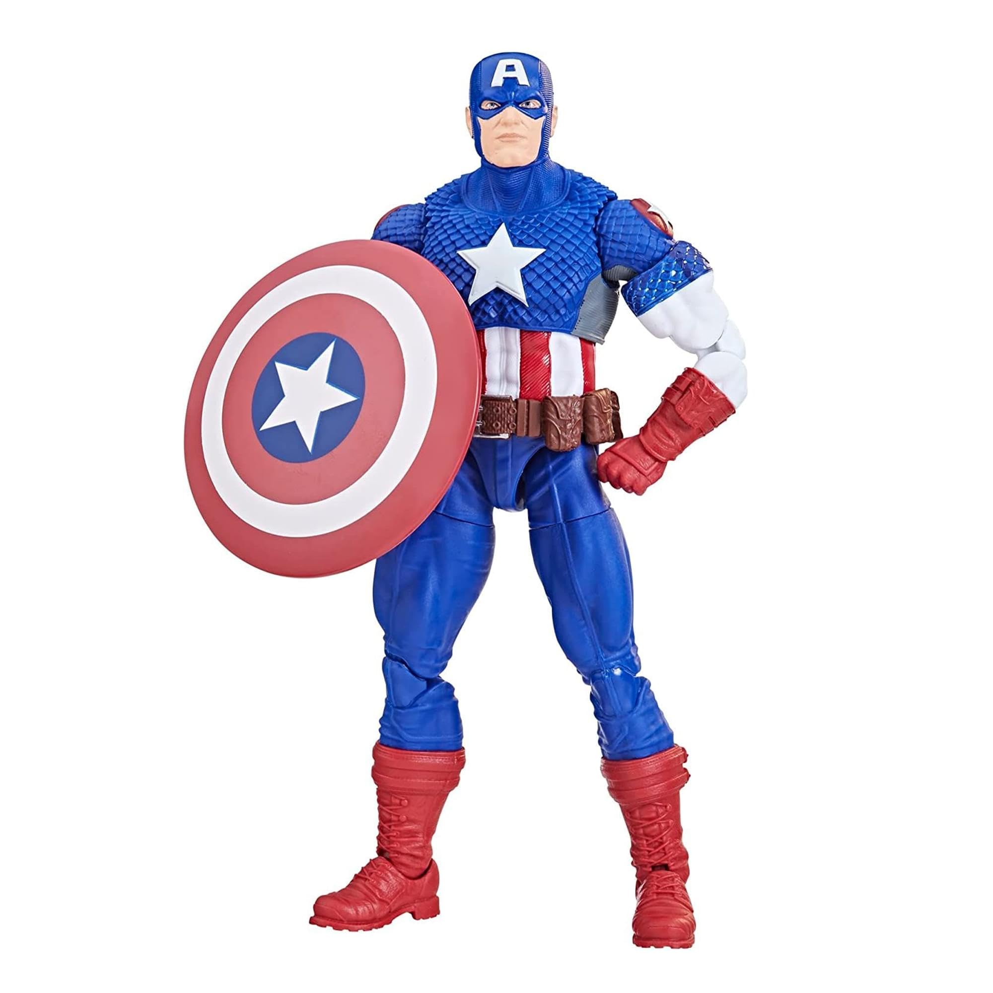 Foto 3 pulgar | Figura De Acción Marvel Legends Series Ultimate Captain America - Venta Internacional.