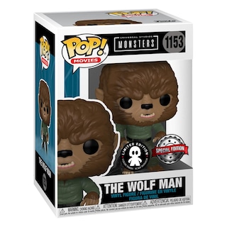 Foto 2 | Figura De Acción Funko Pop Universal Monsters The Wolf Man 1941 - Venta Internacional.