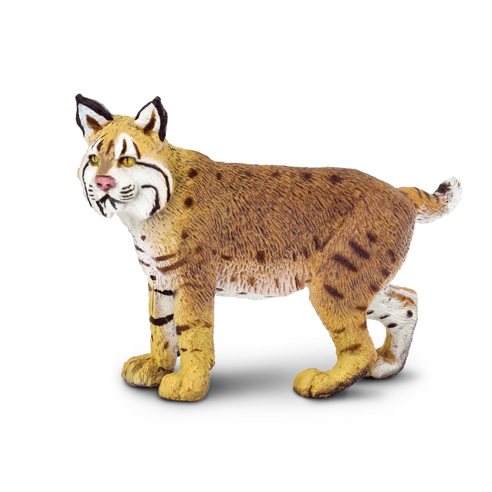 Figura Bobcat Lifelike De Figurine Safari Ltd., Para Niños De Más De 3 Años - Venta Internacional.