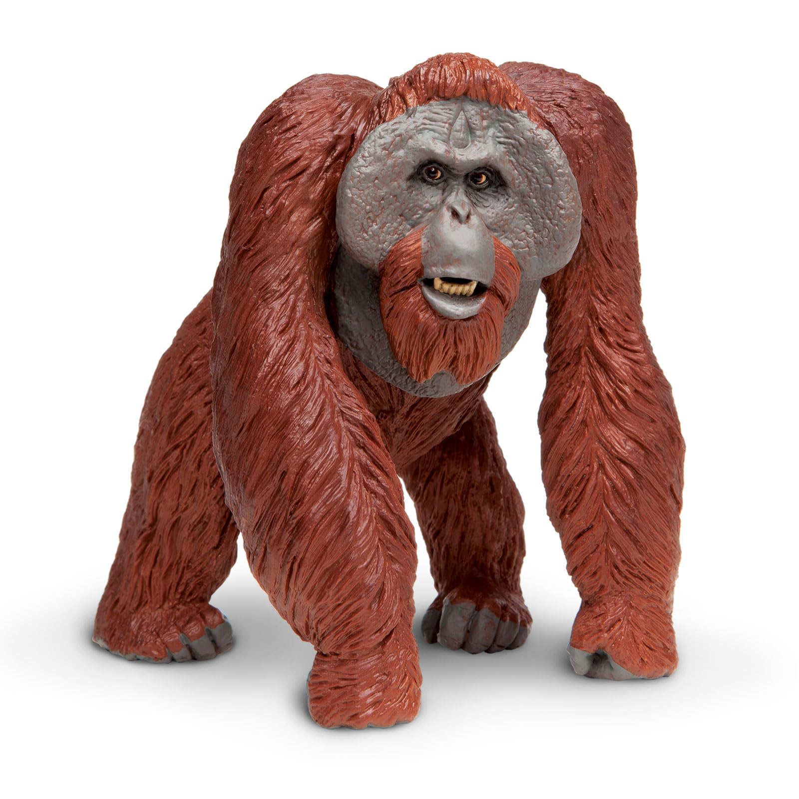 Figura De Juguete Safari Ltd., Orangután De Borneo, 13 Cm, Plástico, Más De 3 Años - Venta Internacional.