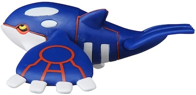 Foto 2 | Figura Pokémon Kyogre Ml-04 De La Colección Pokémon Monster De 10 Cm - Venta Internacional.