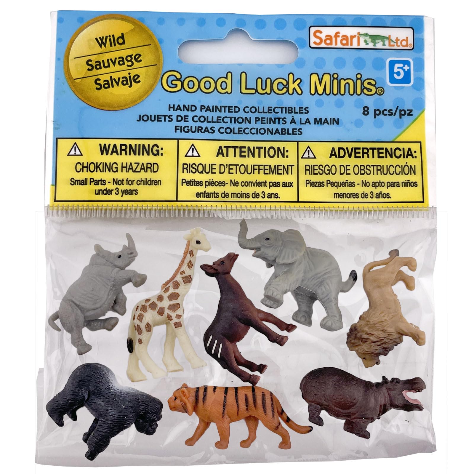 Toy Set Safari Ltd. Wild Fun Pack De Minifiguras De Animales Salvajes Para Mayores De 5 Años - Venta Internacional.