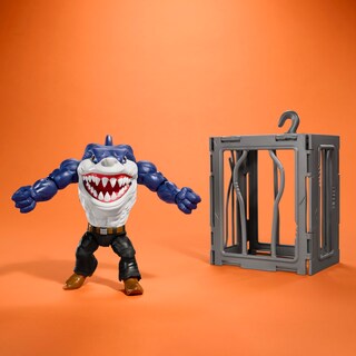 Foto 5 | Figura de Acción Mattel Street Sharks Ripster - Venta Internacional