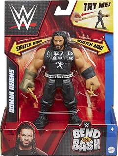 Foto 6 | Figuras De Acción Wwe Basic Bend 'n Bash De 5.5 Pulgadas Para Mayores De 6 Años - Venta Internacional.