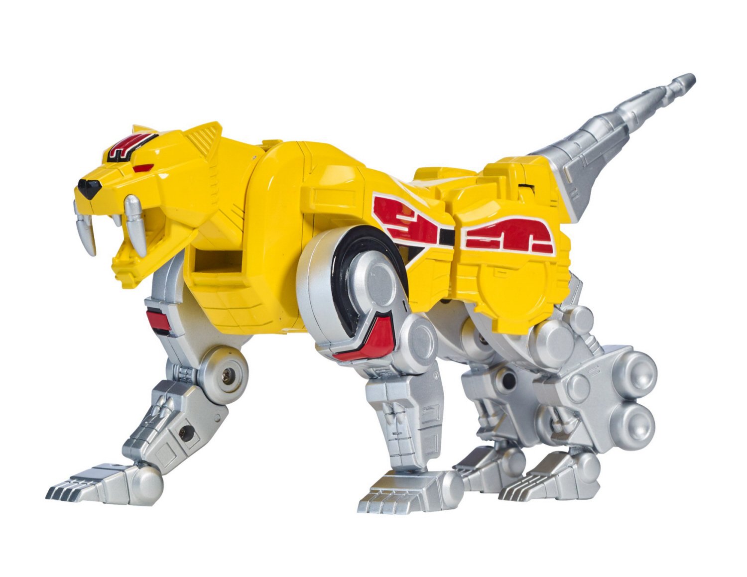 Figura De Acción Power Rangers Mighty Morphin Sabertooth Tiger Zord - Venta Internacional.