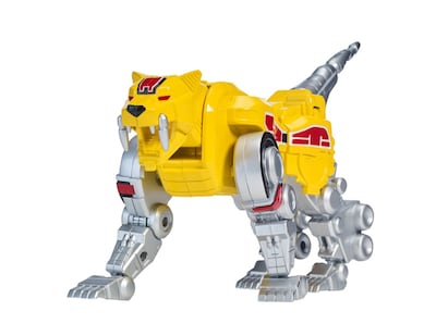 Foto 4 | Figura De Acción Power Rangers Mighty Morphin Sabertooth Tiger Zord - Venta Internacional.