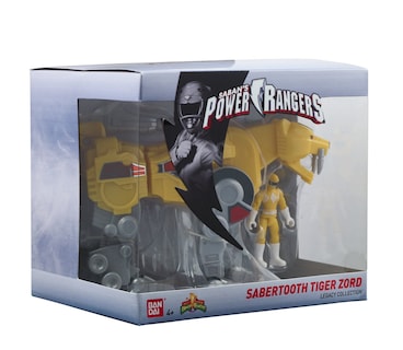 Foto 7 | Figura De Acción Power Rangers Mighty Morphin Sabertooth Tiger Zord - Venta Internacional.