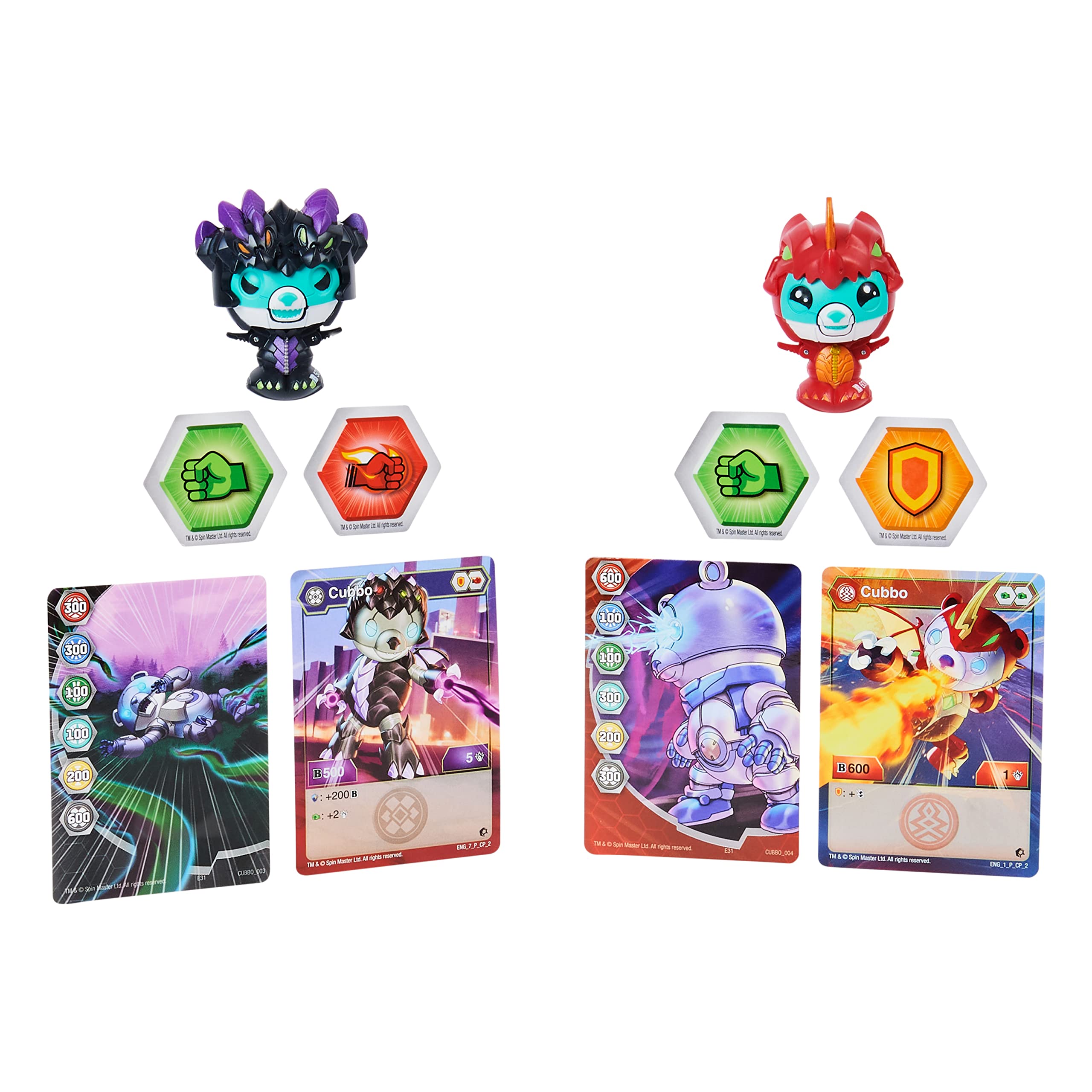 Foto 3 pulgar | Paquete De Batallas Legendarias De Toy Bakugan Cubbo Geogan Rising Desde Hace Más De 6 Años - Venta Internacional.