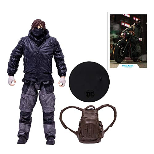 Foto 6 pulgar | Mcfarlane Dc Batman Película Bruce Wayne 7'' Figura De Acción Con Accesorios Multicolor - Venta Internacional.