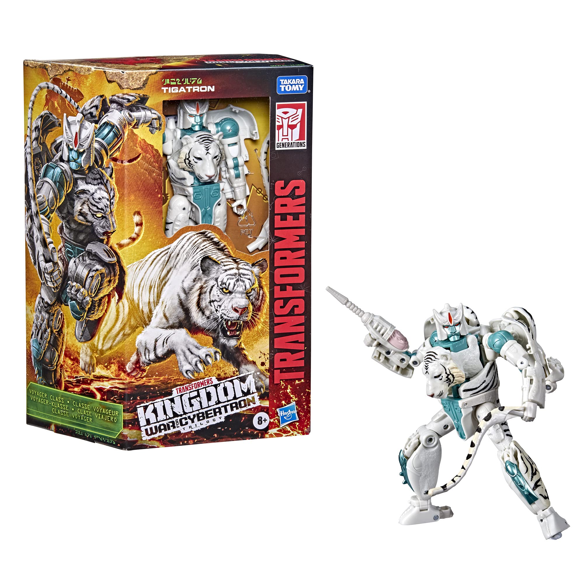 Foto 4 pulgar | Figura De Acción Transformers Generations War For Cybertron Tigatron Wfc-k35 - Venta Internacional.