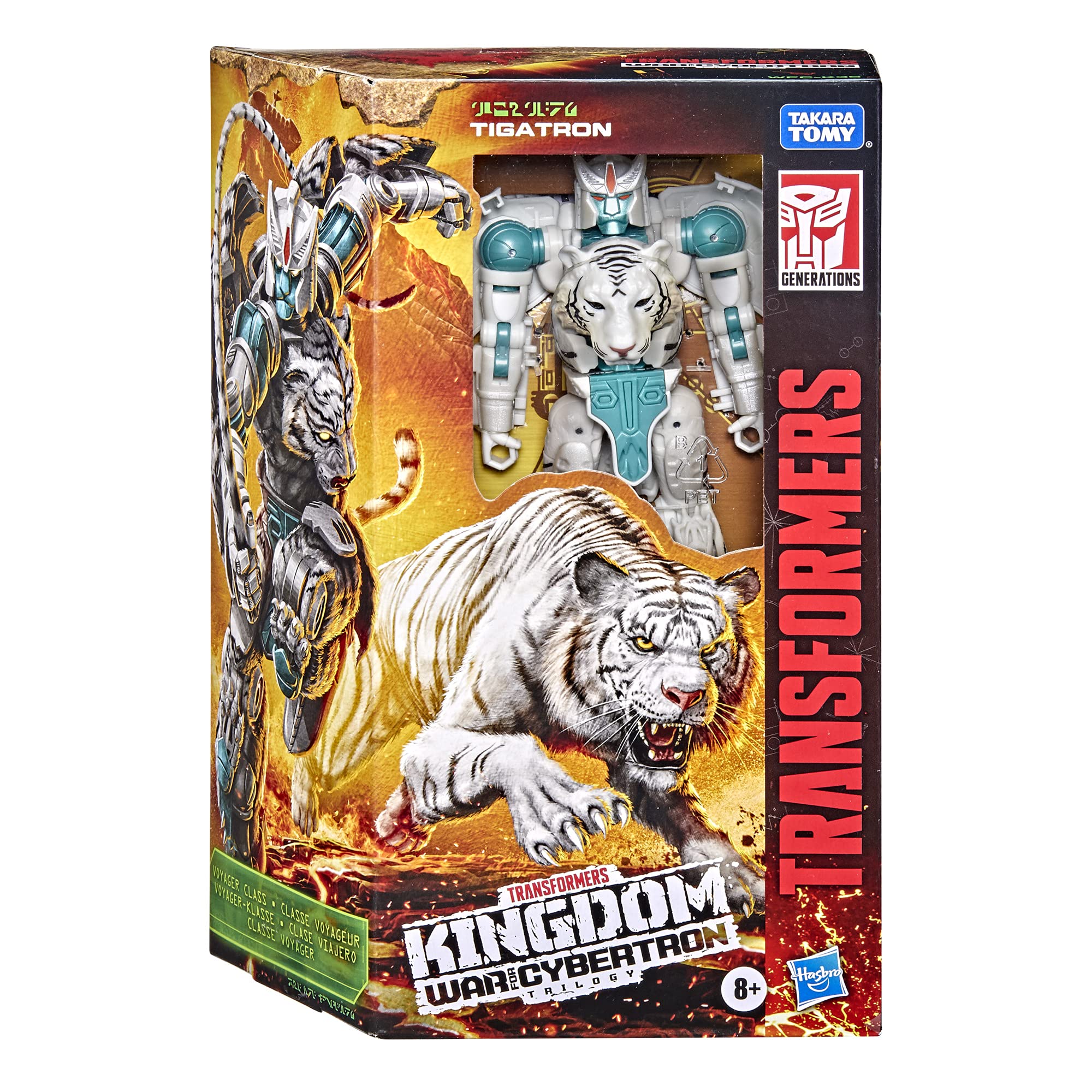 Foto 5 pulgar | Figura De Acción Transformers Generations War For Cybertron Tigatron Wfc-k35 - Venta Internacional.