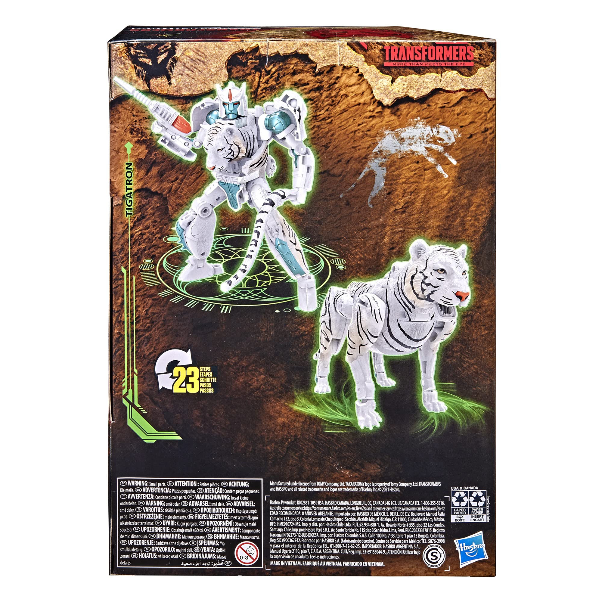 Foto 5 | Figura De Acción Transformers Generations War For Cybertron Tigatron Wfc-k35 - Venta Internacional.