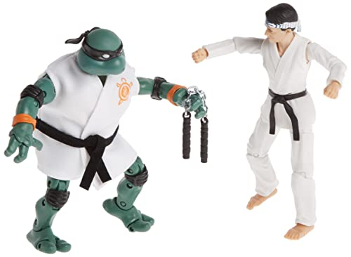 Figura De Acción Teenage Mutant Ninja Turtles Vs. Cobra Kai 2 P - Venta Internacional.