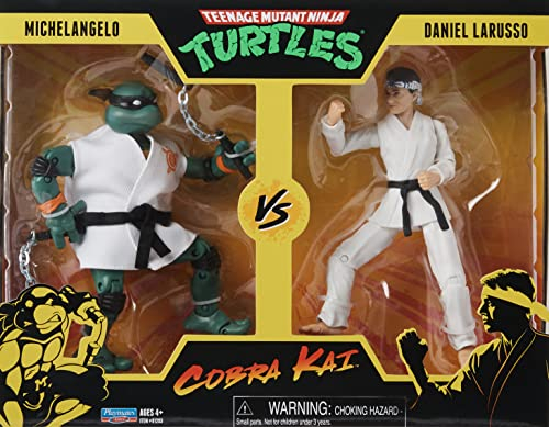 Foto 3 pulgar | Figura De Acción Teenage Mutant Ninja Turtles Vs. Cobra Kai 2 P - Venta Internacional.