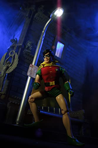 Foto 7 pulgar | Figura De Acción Mego Dc Comics Robin De 20 Cm Con 14 Puntas De Arte - Venta Internacional.