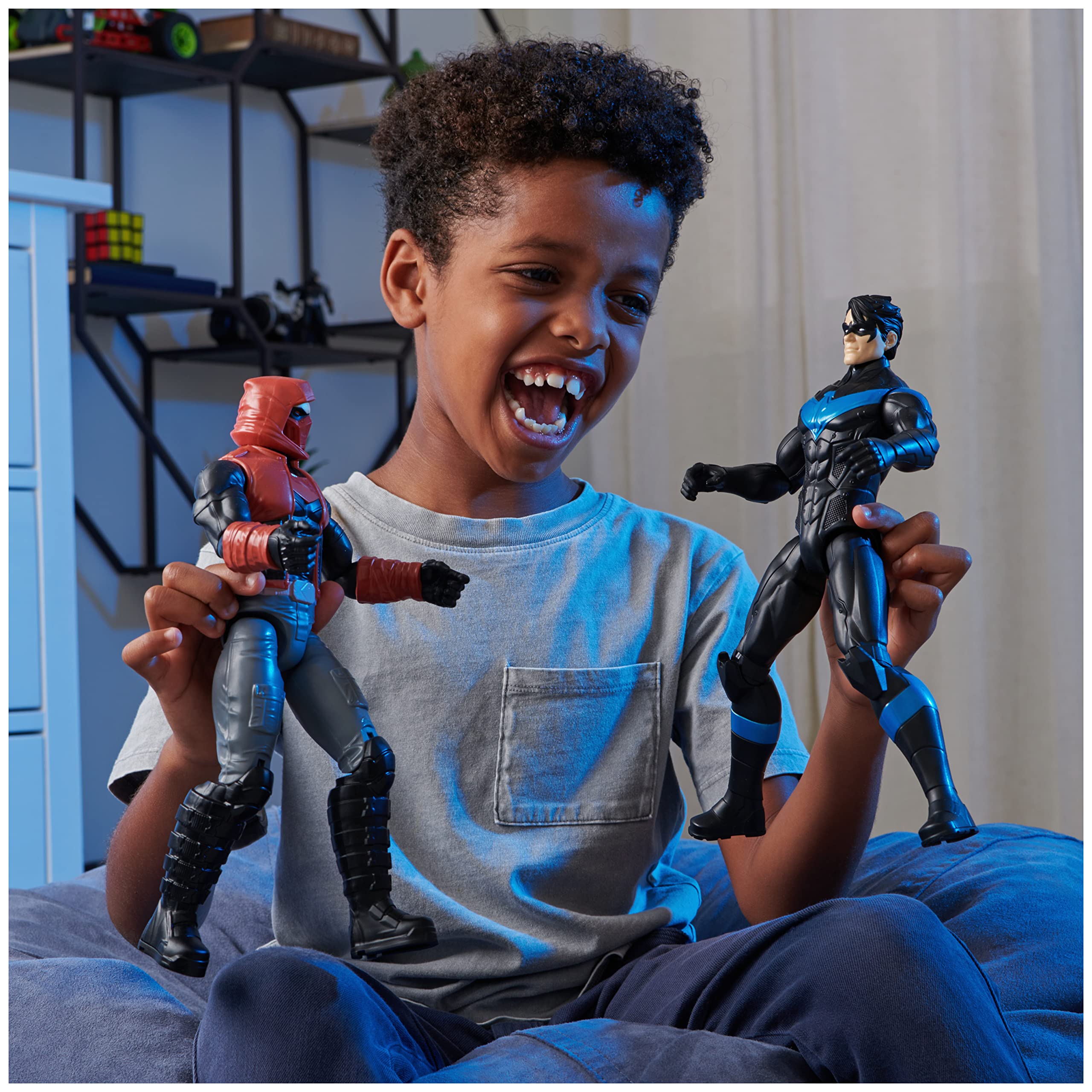 Foto 4 pulgar | Figura De Acción Stealth Armor Nightwing De Dc Comics De 12  - Venta Internacional.