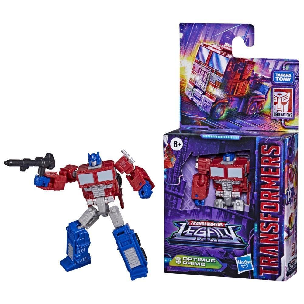 Foto 5 | Figura De Acción Legacy Core Optimus Prime De Transformers T - Venta Internacional.