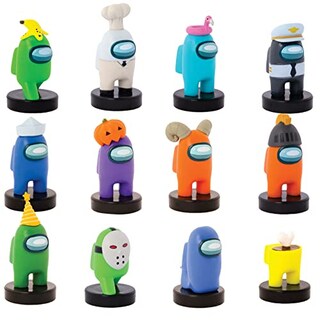 Foto 1 | Set De Sellos P.m.i. Among Us Para Niños | 12 Juguetes En 1 Caja | 16 C - Venta Internacional.