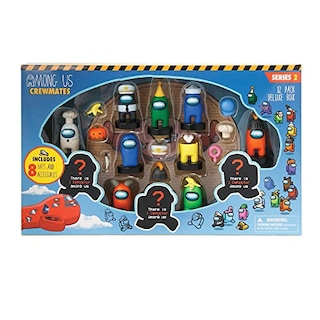 Foto 2 | Set De Sellos P.m.i. Among Us Para Niños | 12 Juguetes En 1 Caja | 16 C - Venta Internacional.