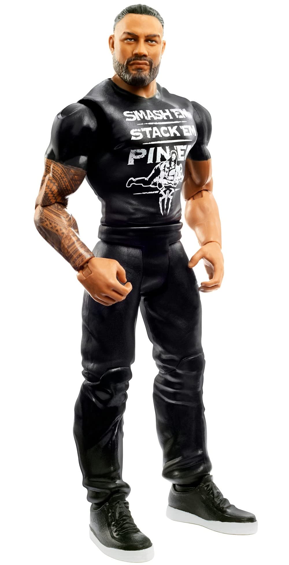 Foto 2 pulgar | Figura De Acción Wwe Mattel Basic Roman Reigns 15cm - Venta Internacional.