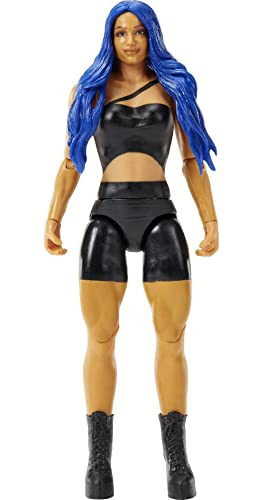 Foto 4 pulgar | Figura De Acción Wwe Sasha Banks De 6 Pulgadas, Posable Durante Más De 6 Años - Venta Internacional.