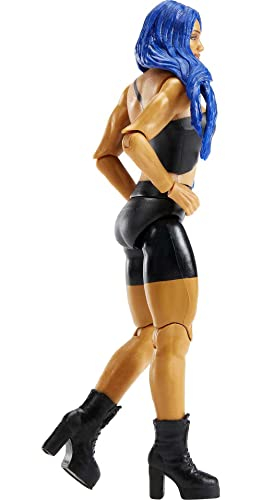 Foto 4 | Figura De Acción Wwe Sasha Banks De 6 Pulgadas, Posable Durante Más De 6 Años - Venta Internacional.