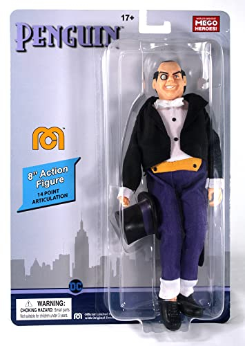 Foto 2 pulgar | Figura De Acción Mego Dc Comics Penguin 20 Cm Con 14 Puntos - Venta Internacional.