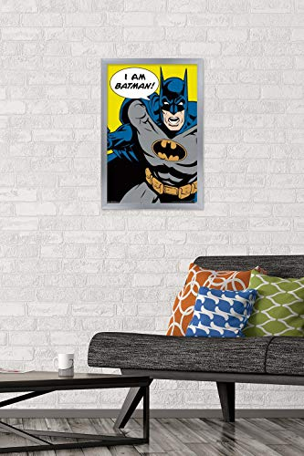 Foto 3 pulgar | Póster De Pared Trends International Dc Comics Batman Enmarcado - Venta Internacional.