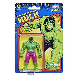 Foto 4 | Figura De Acción Marvel Hasbro Legends Series Retro 375 Hulk - Venta Internacional.