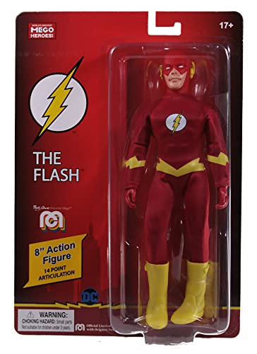Foto 2 pulgar | Figura De Acción Mego Dc Comics Flash 8 Multicolor - Venta Internacional.