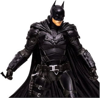 Foto 1 | Mcfarlane Multiverso The Batman De Batman Película 12'' Figura Deluxe Multicolor - Venta Internacional.