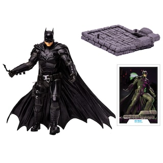 Foto 2 | Mcfarlane Multiverso The Batman De Batman Película 12'' Figura Deluxe Multicolor - Venta Internacional.