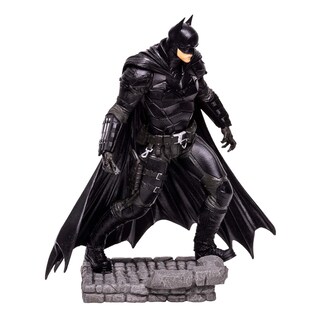 Foto 3 | Mcfarlane Multiverso The Batman De Batman Película 12'' Figura Deluxe Multicolor - Venta Internacional.