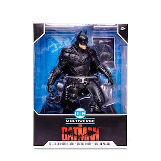 Foto 4 | Mcfarlane Multiverso The Batman De Batman Película 12'' Figura Deluxe Multicolor - Venta Internacional.
