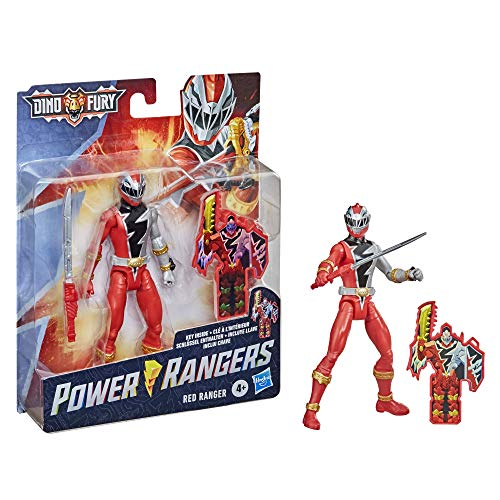 Foto 6 pulgar | Figura De Acción Power Rangers Dino Fury Red Ranger 15 Cm - Venta Internacional.