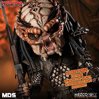 Foto 1 | Figura De Acción Mezco Mds Predator 2 City Hunter Deluxe De 15 Cm - Venta Internacional.