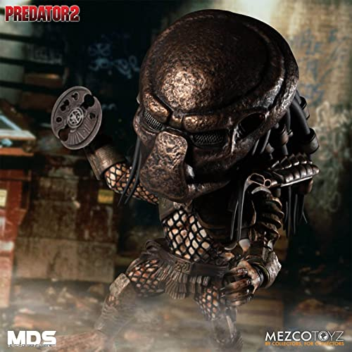 Foto 3 pulgar | Figura De Acción Mezco Mds Predator 2 City Hunter Deluxe De 15 Cm - Venta Internacional.