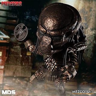 Foto 2 | Figura De Acción Mezco Mds Predator 2 City Hunter Deluxe De 15 Cm - Venta Internacional.