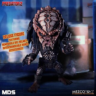 Foto 3 | Figura De Acción Mezco Mds Predator 2 City Hunter Deluxe De 15 Cm - Venta Internacional.