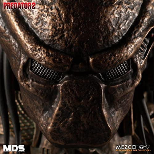 Foto 5 pulgar | Figura De Acción Mezco Mds Predator 2 City Hunter Deluxe De 15 Cm - Venta Internacional.