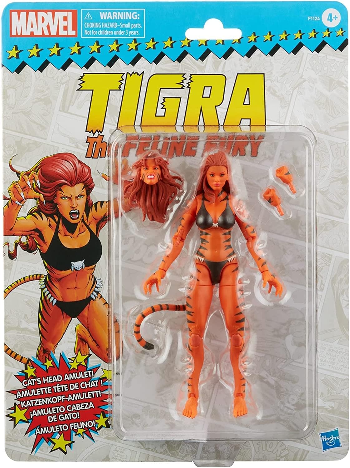 Foto 3 pulgar | Figura De Acción Marvel Legends Series Avengers Tigra 15 Cm - Venta Internacional.
