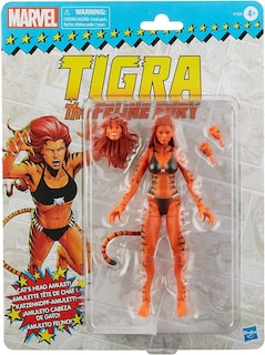 Foto 2 | Figura De Acción Marvel Legends Series Avengers Tigra 15 Cm - Venta Internacional.