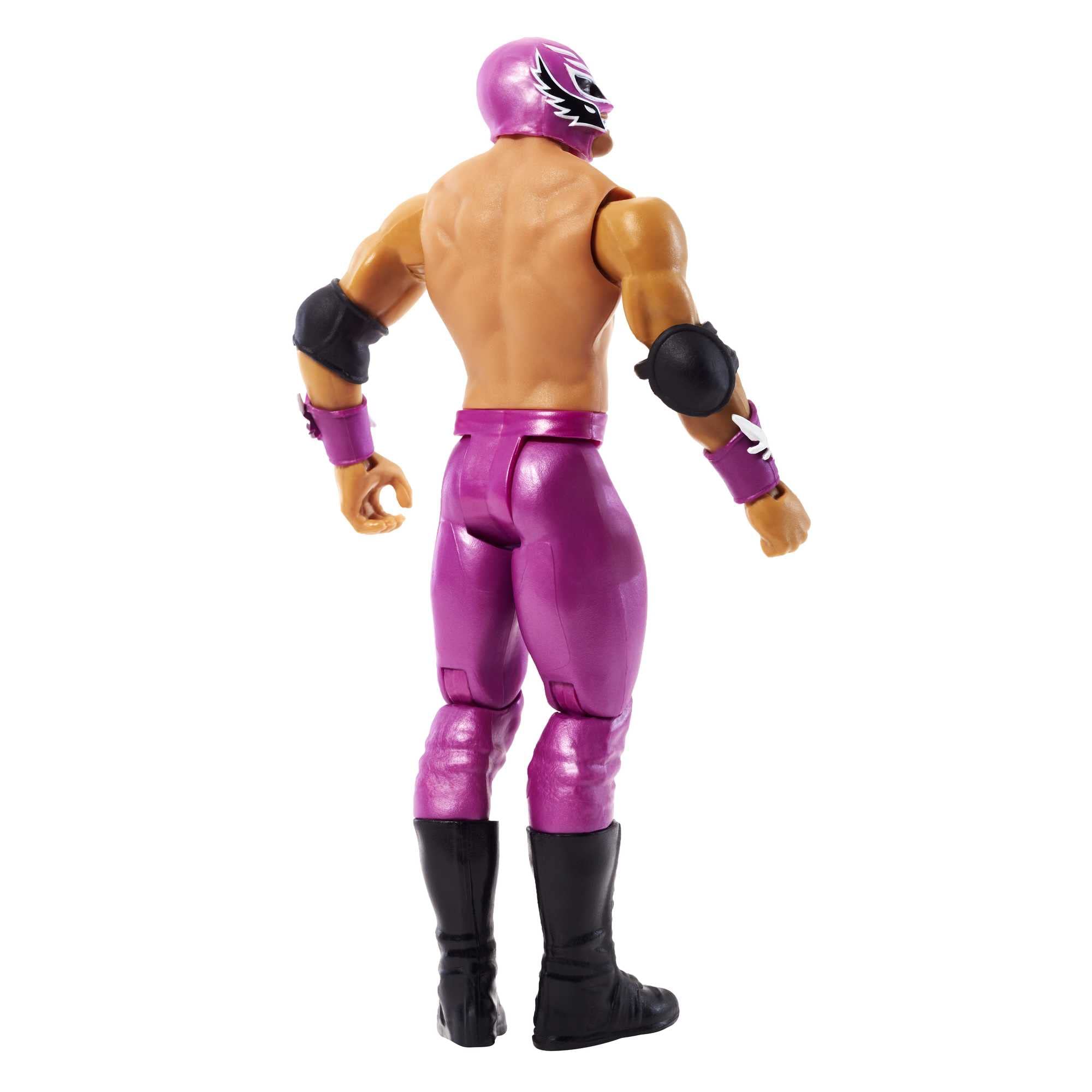 Foto 4 | Figura De Acción Wwe Rey Mysterio De 6 Pulgadas Que Se Puede Posar Durante Más De 6 Años - Venta Internacional.