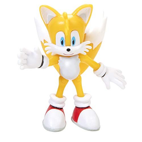 Foto 2 pulgar | Figura De Acción Sonic The Hedgehog Modern Tails De 2.5 Pulgadas - Venta Internacional.