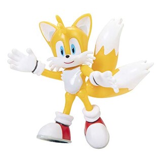 Foto 2 | Figura De Acción Sonic The Hedgehog Modern Tails De 2.5 Pulgadas - Venta Internacional.