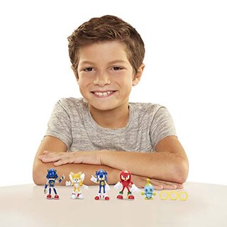 Foto 6 | Figura De Acción Sonic The Hedgehog Modern Tails De 2.5 Pulgadas - Venta Internacional.